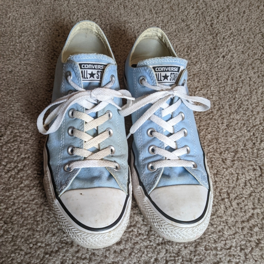 Blue Converse